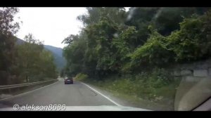 Дорога Грузии : Пасанаури - Крепость Ананури