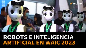 ??? Los robots y la inteligencia artificial se encuentran en Shanghái para la conferencia global