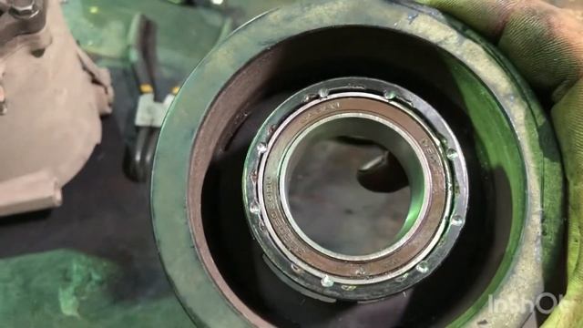 Замена подшипника муфты компрессора кондиционера.