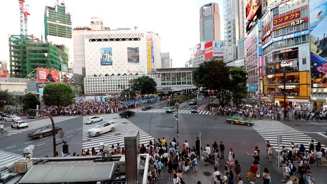 #15 Токио/Перекресток семи дорог Shibuya/Omotesando смотреть онлайн