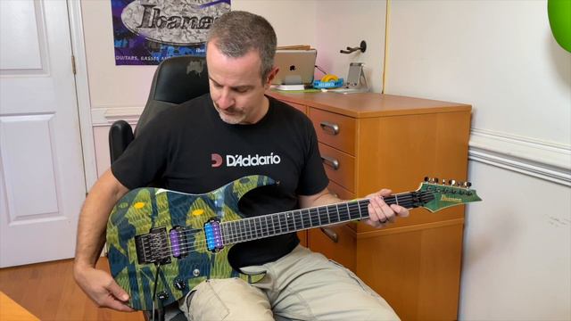 Ibanez JPM90HAM - the rare and collectible John Petrucci signature model смотреть онлайн