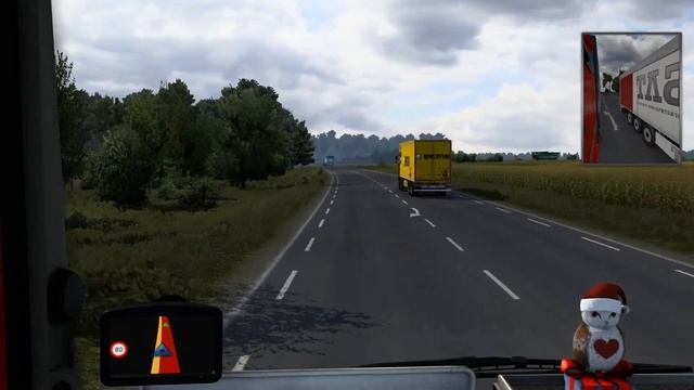 Euro Truck Simulator 2 1.40 France: Bordeaux - Bayonne смотреть онлайн