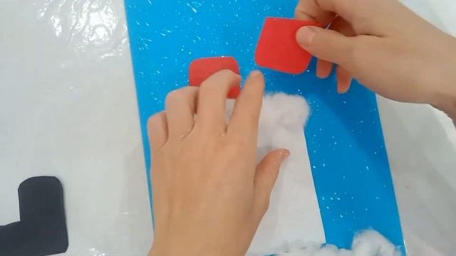 Дед мороз спешит на праздник.Мерекеге асыккан Аяз ата.#зимниеподелки  #новогодниеподелкисвоимирукам