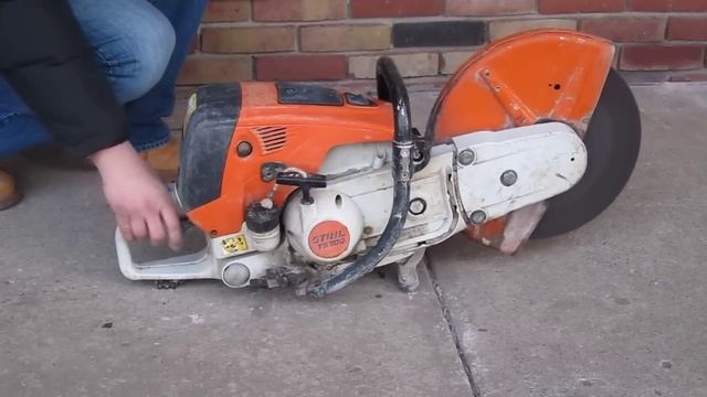 Stihl TS700 Concrete saw смотреть онлайн