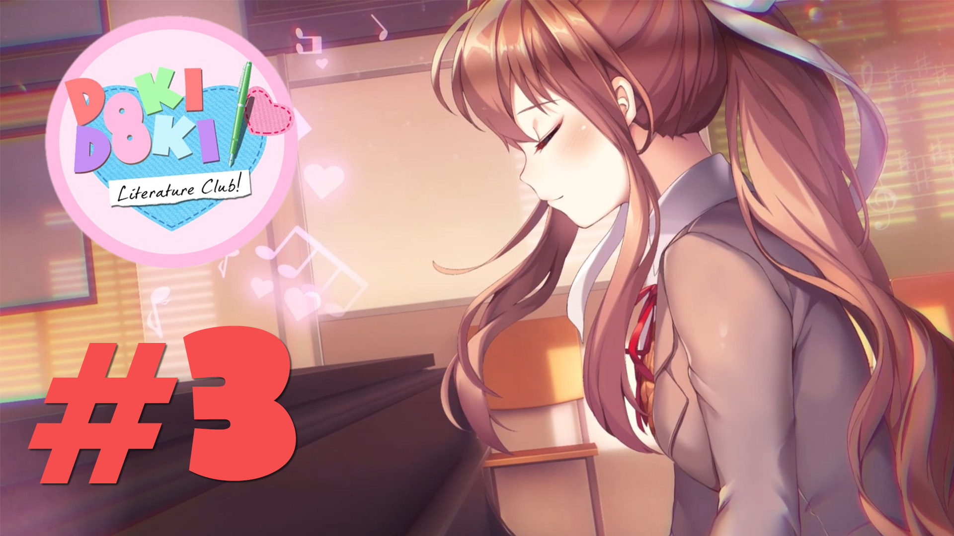 Doki Doki Literature Club - Прохождение игры на русском [#3] | PC