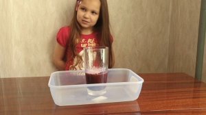 Опыт с марганцовкой для детей. Делаем пену.
