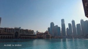 Dubai Burj Khalifa Walk With Singing Fountain 4K