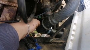 Установка помпы и термостата ваз 2106(часть 2)