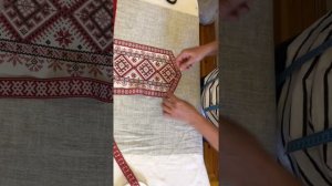 Русская рубаха часть 5. Оформление горловины русской рубахи часть 2