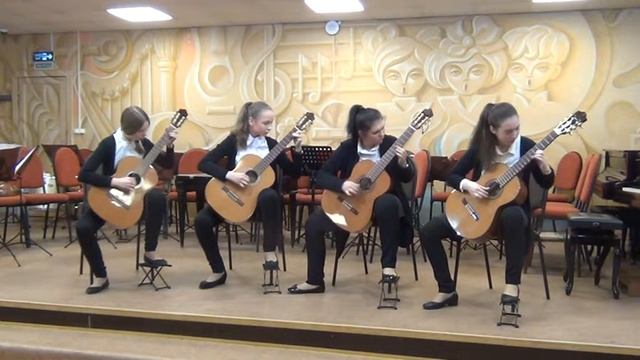 Квартет гитаристов "Эль темпо" Э.Перозино "EIL TEMPO VA" смотреть онлайн