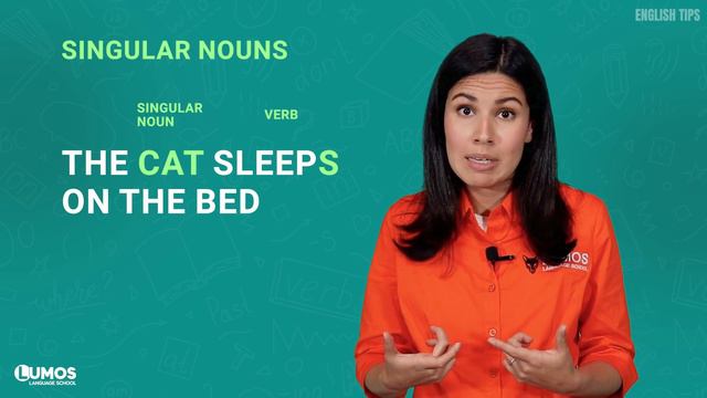 English Tips - Episode 05 - Forming the Simple Present Tense for Third Person Singular