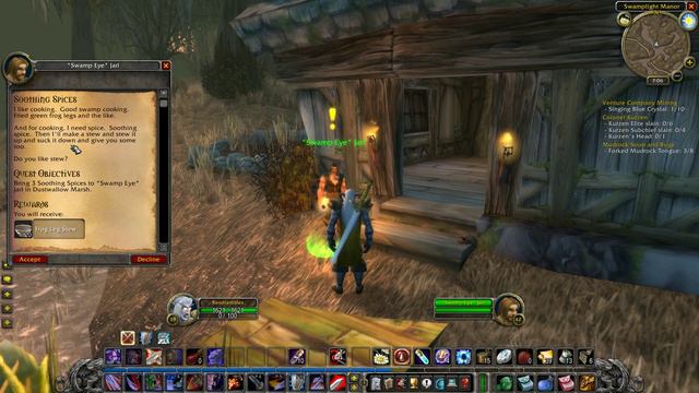Let's Play WoW CLASSIC - Part 59: The Black Shield and Mudrock Soup and Bugs - Gameplay Walkthrough
