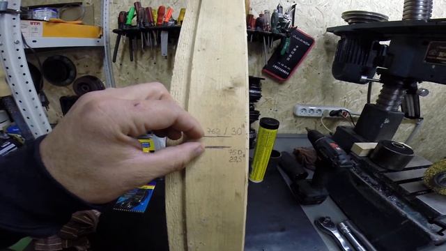 Замер высоты резины Maxxis Bighorn 2.0 в 30 размере смотреть онлайн