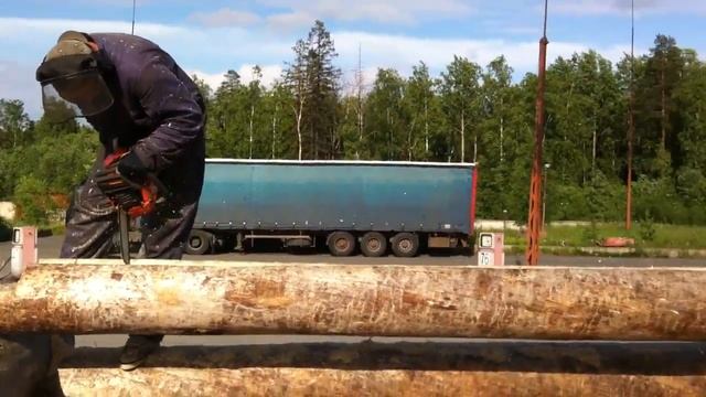 Срубы из сухостойной карельской сосны. ч12