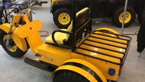 Электро скутер трицикл для России. Выставка электротранспорта в Корее.