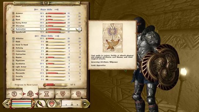 The Elder Scrolls IV Oblivion Paladin + Mages Guild (Part 22) смотреть онлайн