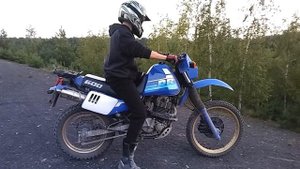 Suzuki Dr 600 Jazda w terenie #dr600 #suzuki #polska #offroad