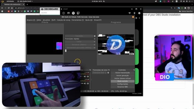 Como fazer um Stream Deck de Baixo custo e SUPER Funcional! - Deckboard App
