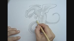 How to draw Dragоoyle Ghost Force \\ дракон призрак из мультсериала отряд "призрак" //как нарисовать