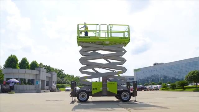 Внедорожный ножничный подъемник ZS1623RT Zooomlion смотреть онлайн