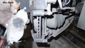 Замена передних тормозных колодок Chevrolet Epica