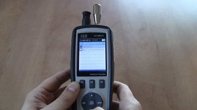 Fijnstofmeter CEM DT-9881M смотреть онлайн