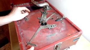 Разборка Реставрация Часть 2. Патефон НКТП 1930 - 1940-е гг., СССР