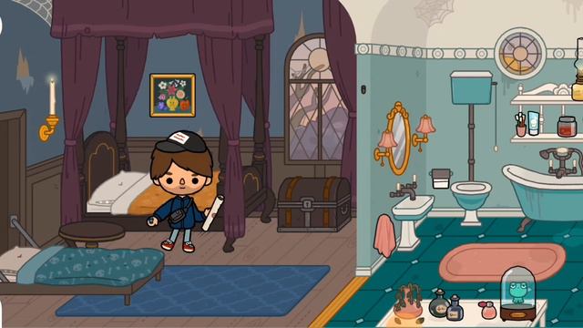 обзор на страшный дом /в тока бока ворлд смотреть онлайн