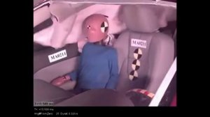 Удар от боковой подушки безопасности опасен для детей