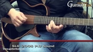 Review Yamaha Silent Guitar SLG 200 Steel & Nylon Strings