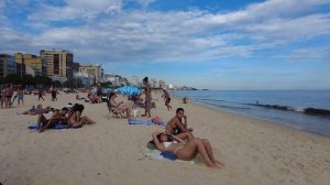 4K LEBLON Beach, Rio De Janeiro ?? Walking in LEBLON Beach the best beaches in brazil 2023