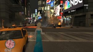 GTA-IV Frozen "Let it Go" with Elsa & Anna