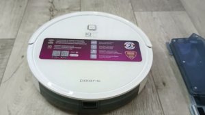 Один из лучших робот-пылесосов Polaris PVCR 1050 Wi-Fi IQ HOME AQUA