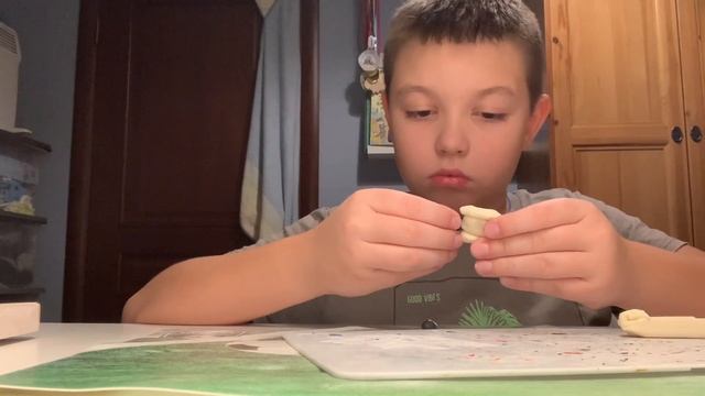 Как слепить большого спикер мэна из пластилина? смотреть онлайн