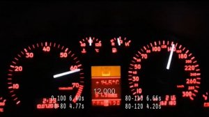 Audi S6 C5 Acceleration 0-140km/h