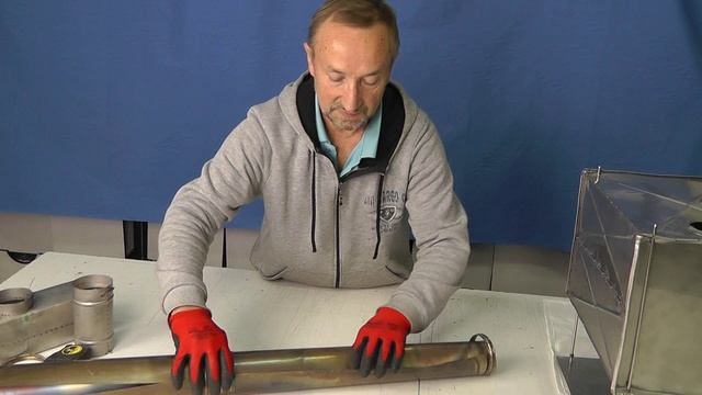 Как собрать печку туристическую складную