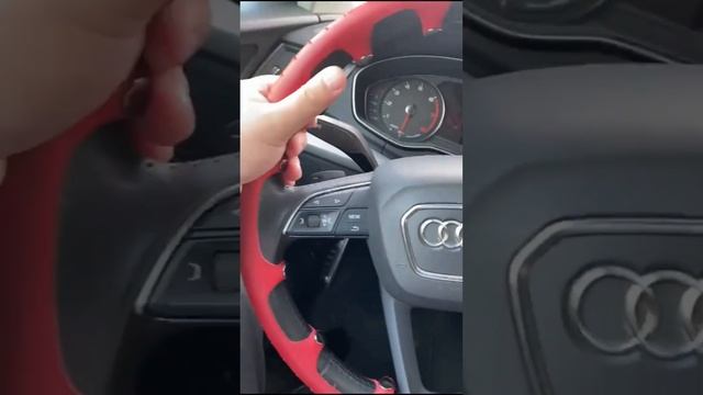 Сильно протирается руль. AUDI Q5. "Умелый Русский"