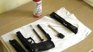 Gletcher SS P226 S5 неполная разборка и уход