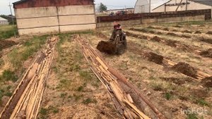 Самодельный мини-погрузчик на гидра-ходу