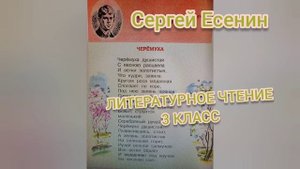 Стихотворение "Черёмуха"?Сергей Есенин?Литературное чтение 3 класс