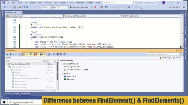 PART 7 | Selenium with C#.NET |Tutorial and Practical Interview Questions and Answers | Live Projec
