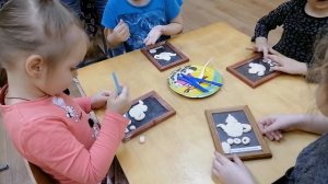 Тестопластика в средней группе детского сада