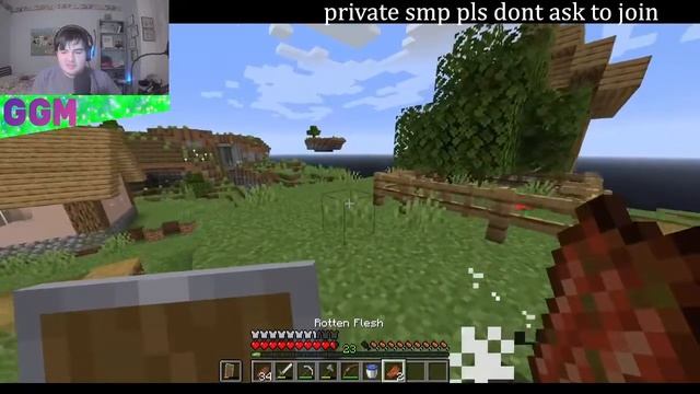 ?LIVE! Playing on HalfLanding's SKY SMP! (Minecraft Java Road to 1k subs) смотреть онлайн