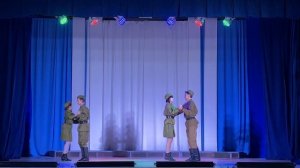 Военный вальс " Ах, эти тучи в голубом"