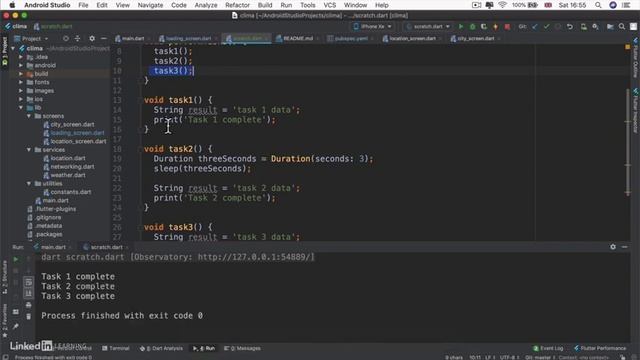 Flutter Full Tutorial For Beginner | async and await and Future in Flutter async await | Lecture 8.