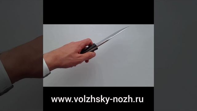 Нож Барсук цельнометаллический сталь k110 / www.volzhsky-nozh.ru смотреть онлайн