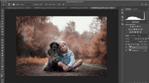 Как перекрасить лето в осень в Photoshop