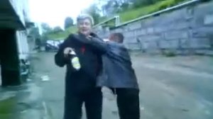 Дал отцовского леща. Алкаши дерутся. Прикол. Баян.