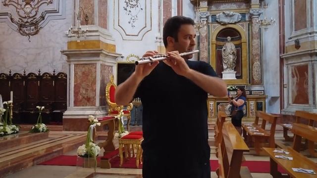 Piazzolla Nightclub 1960 - fragment for Flute solo. смотреть онлайн