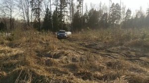 езда по кочкам на Pajero 4